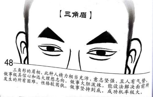 三角眉毛的男人好不好